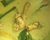 รูปขั้นตอนการทำที่ 4 ของ Masak lemak chili api ayamแกงกะทิพริกขี้หนู