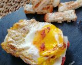 Foto del paso 9 de la receta: Tosta de huevo, chorizo y queso