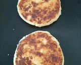Une image de l'étape 3 de Harcha (galette de semoule).