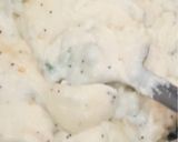 A picture of step 6 of Morkali Upma.