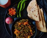 લીલી ચોળી બટેકા નું શાક (Lili Chori Bataka Shak Recipe In Gujarati) રેસીપી સ્ટેપ3ફોટો