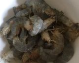 A picture of step 1 of Shrimp Wrapped Sugarcane.