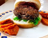 Φωτογραφία βήματος 5 της συνταγής Vegburger: μαύρα φασόλια και κινόα