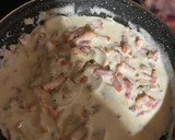 Foto del paso 3 de la receta: Fusilli de lentejas rojas con salsa carbonara