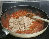 Foto del paso 3 de la receta Berenjenas al horno con bacalao y atun