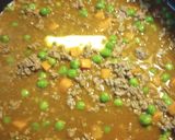 A picture of step 5 of Hackfleischauflauf mit Kartoffelhaube, German Shepherd Pie.