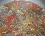 A picture of step 2 of Gobhi Aaloo Gosht.