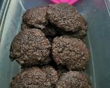 Foto langkah ke 4 dari resep Easy & light flourless chocolate cookie (keto/debm).