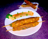 ஸ்மூகேட் வாழைக்காய் ஸ்கெவெர்ஸ் / smooked banana skewers ரெசிபி ஸ்டேப் 6 புகைப்படம்