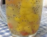 Foto langkah ke 4 dari resep Cocktail / Es buah pepaya nanas.
