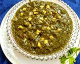 A picture of step 6 of Methi corn malai.