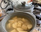 A picture of step 1 of Sweet potato pudding.