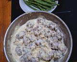 Foto langkah ke 6 dari resep Bola - Bola Daging Saus Putih.