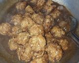 A picture of step 4 of Garlic Maggi noodles and dry potato manchurian.