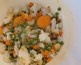 Karfiol fasírt édesburgonya chipsel recept fázis 4 fotója
