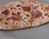 A picture of step 7 of Chana saag Sattu Paratha.