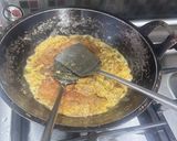 Foto langkah ke 3 dari resep Telur Dadar Tempe Jamur.