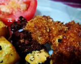 Foto del paso 6 de la receta: Pollo y lomo con panko