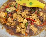 Foto langkah ke 5 dari resep Oseng Tempe Cumi Asin.