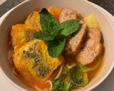 Hình bước làm 4 của món Bún cá canh chua ngọt