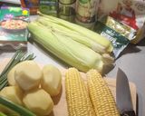 Nyári kukoricaleves (vegán) recept fázis 1 fotója