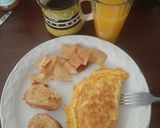 Foto del paso 2 de la receta: Omelette de jamón y queso #2