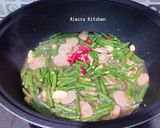 Foto langkah ke 5 dari resep Oseng Kacang Panjang Bakso Putren 👩🏻🍳.