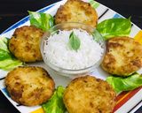 A picture of step 10 of Boiled rice cutlets/kababs.