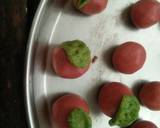 Mawa tomato pedha recipe step 4 photo