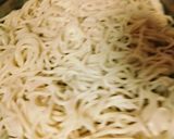 A picture of step 1 of Veg Noodles.