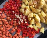 Zöldséges-gombás brassói (vegán) recept fázis 1 fotója