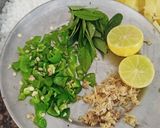 A picture of step 1 of Sabudana Khichdi.