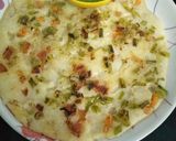 A picture of step 3 of Uttapam.