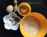 Hình bước làm 1 của món Bánh pancake yến mạch sốt táo - bé ăn dặm