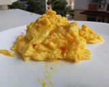 A picture of step 1 of Sausage And Scrambled Eggs Breakfast.