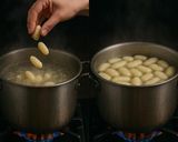 Foto del passaggio 4 della ricetta Gnocchi Pesto Fagiolini Gourmet