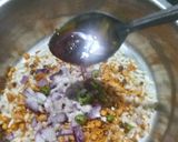 A picture of step 1 of झाल मुरही.