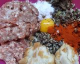 Gombás fasírt recept fázis 2 fotója