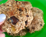 Foto del paso 3 de la receta: 🍪 🍌Cookies de banana, avena y chocolate