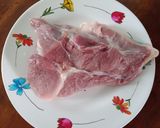 Hình bước làm 1 của món Thịt nướng nguyên tảng kiểu Nhật