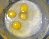 Foto del paso 4 de la receta: Panqueques 🥞 de harina de avena con plátano 🍌 con pasas 🍇 y algarrobina 🍯