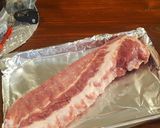 A picture of step 1 of Baby Back Ribs on Pellet Smoker.