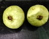 A picture of step 1 of Zesty Pomegranate & Guava Fruit chaat.