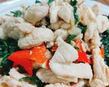 รูปขั้นตอนการทำที่ 2 ของ กระเพราอกไก่