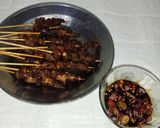 Foto langkah ke 10 dari resep Sate Kambing Empuk.