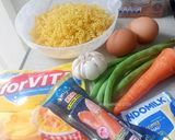 Foto langkah ke 1 dari resep Macaroni Schotel Sayuran Kukus.