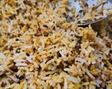 A picture of step 4 of Sesame Rice.