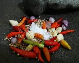 Foto langkah ke 2 dari resep IKAN KAKAP MERAH Bumbu Kothok.an + Pete & cabe hijau.