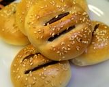 صورة لخطوة 5 من وصفة فطائر بحشوة معجون التمر (عجوة) 😋 ♥️