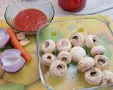A picture of step 1 of Pastitsio with Mushrooms (Antonis).